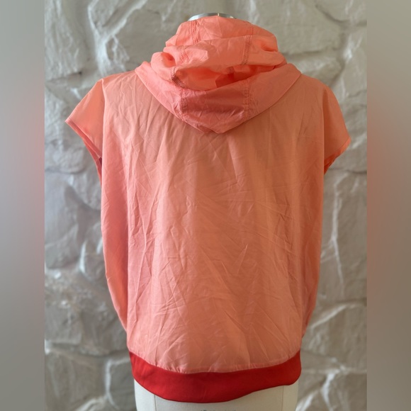 Avia Orange Boxy Windbreaker Hoodie Large - Picture 8 of 8